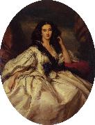Franz Xaver Winterhalter Wienczyslawa Barczewska, Madame de Jurjewicz France oil painting artist